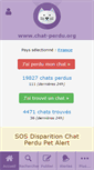 Mobile Screenshot of chat-perdu.org